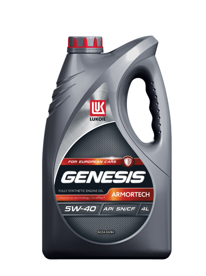 LUKOIL GENESIS ARMORTECH 5W-40 4 л
